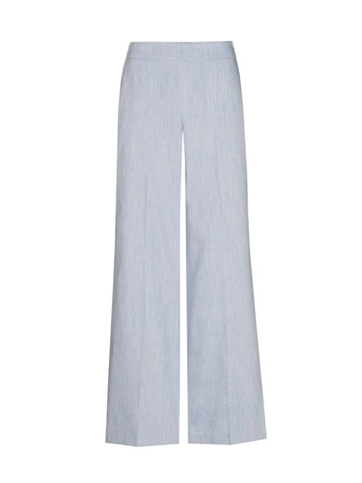 Blauwe broek met licht motief Marie Méro 