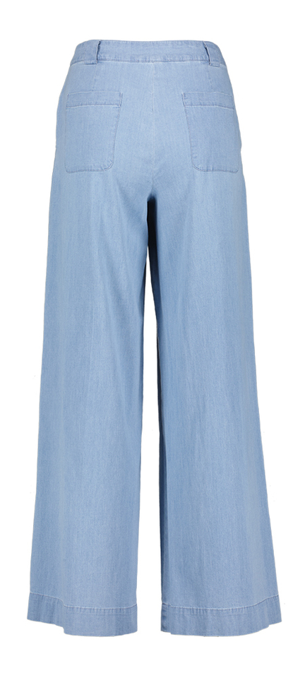 Blauwe losvallende broek Marie Méro