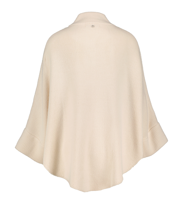 Beige poncho Marie Mero