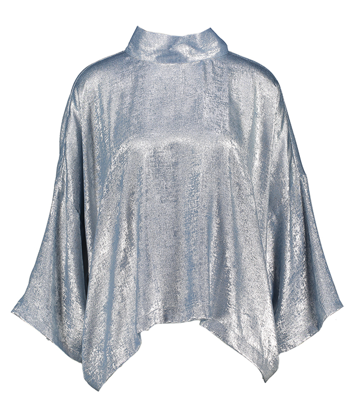 Blauwe bloes met lange mouwen Lory Julia June 