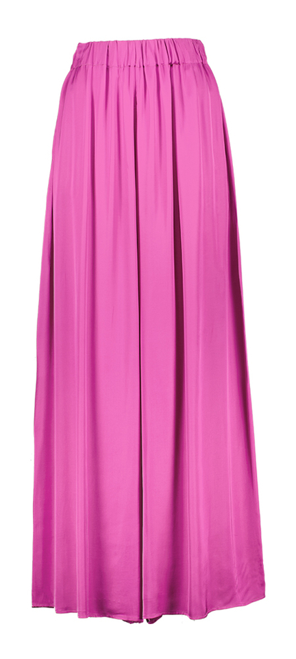 Roze wijde soepelvallende broek Julia June
