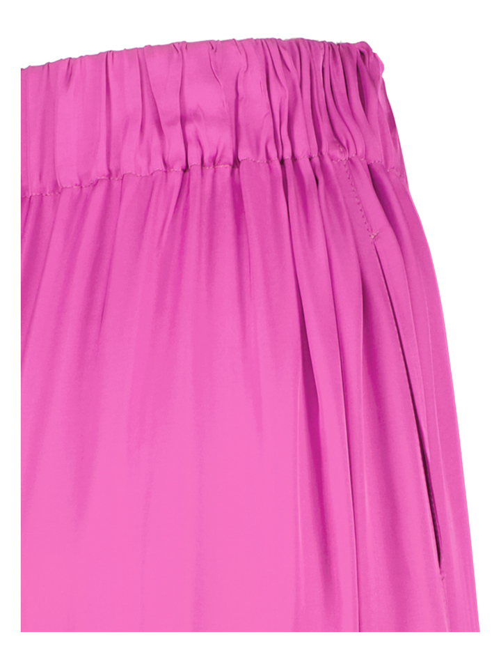 Roze wijde soepelvallende broek Julia June