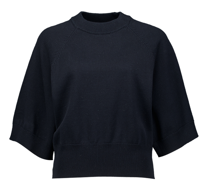 Zwarte T-shirt Cotton oversized Jumper 
