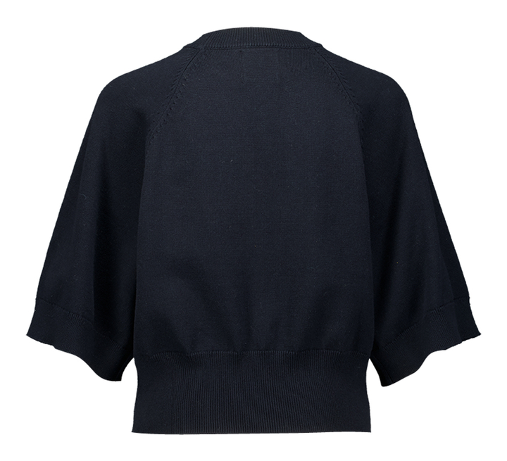 Zwarte T-shirt Cotton oversized Jumper 