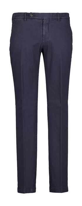 Navy katoenen broek Morello Berwich