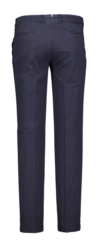 Navy katoenen broek Morello Berwich 
