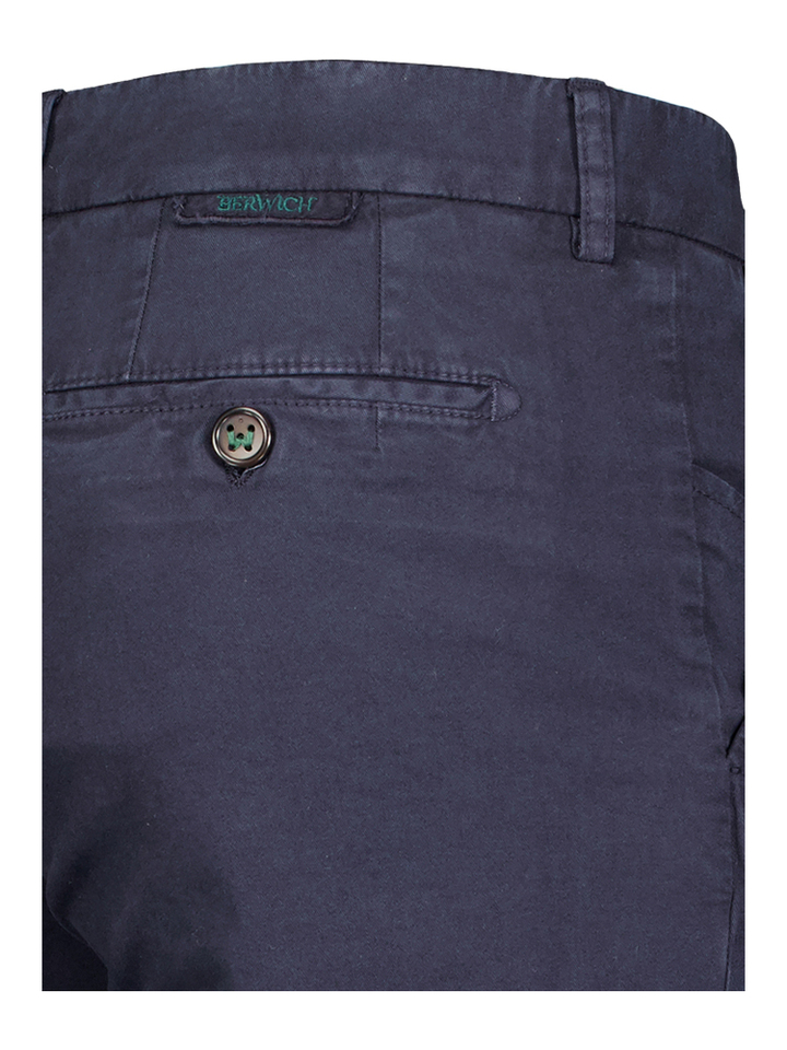 Navy katoenen broek Morello Berwich 