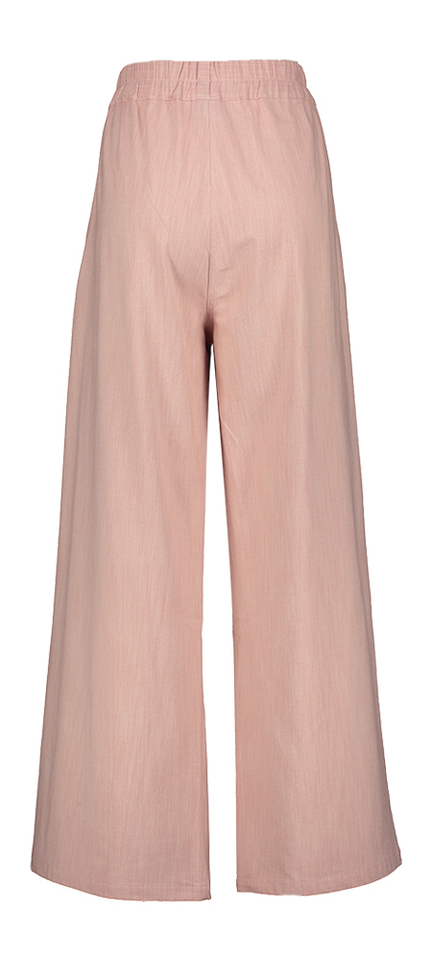 Roze losvallende broek Hardy Nathalie Vleeschouwer