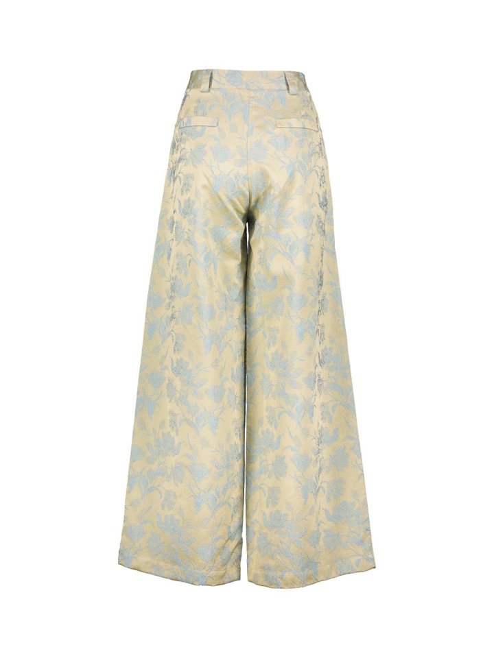 Broek met bloemenprint Nathalie Vleeschouwer