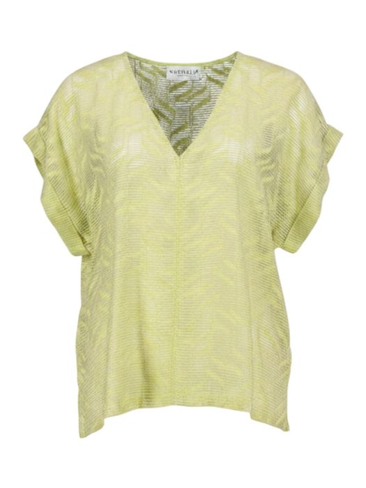 Gele blouse Faro Nathalie Vleeschouwer
