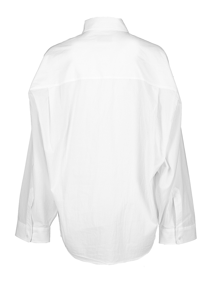 Witte oversized bloes Harper Nathalie Vleeschouwer 