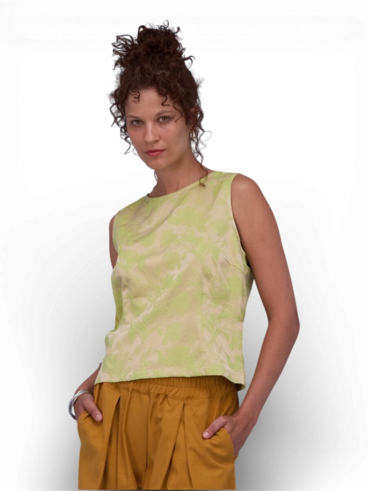 Top met bloemenprint Danielle Nathalie Vleeschouwer