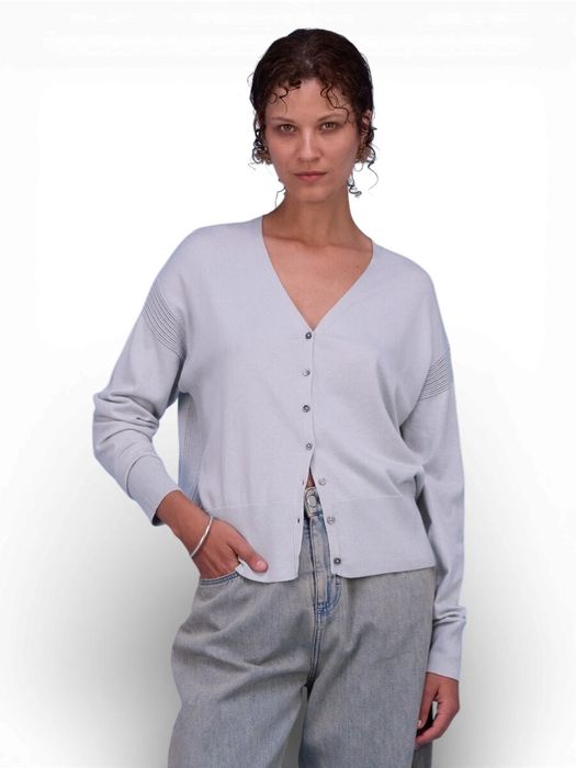 Lichtblauwe cardigan Halden Nathalie Vleeschouwer