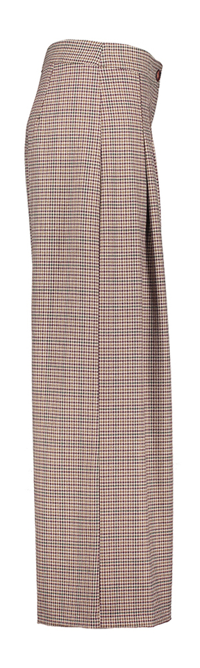 Bordeaux geruiten broek Rinascimento