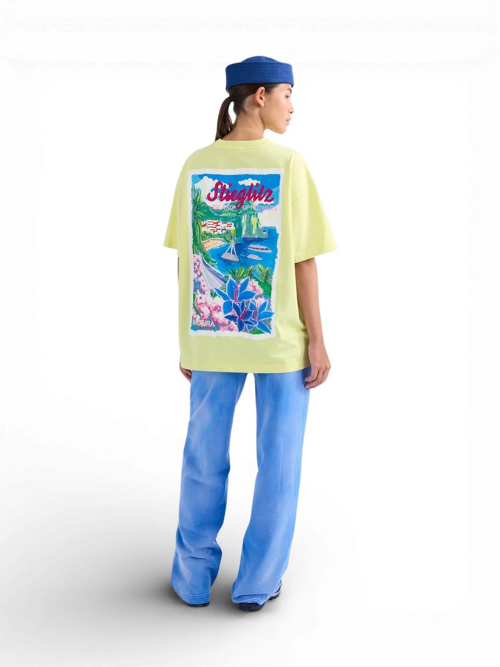 Gele T-shirt Heloisa Stieglietz 