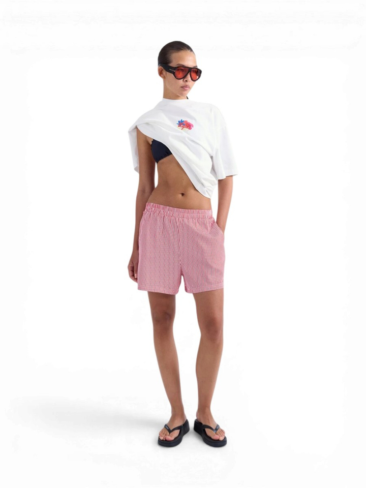 Rood gestreepte short Lua Stieglitz 