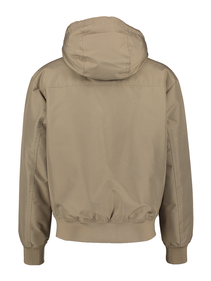 Beige jas met kap Osis Hugo Boss 