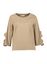 Beige blouse met mouwdetail MeiMeij 