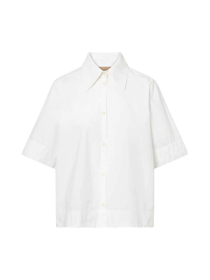 Witte blouse met korte mouw Seren Rue De Tokyo 