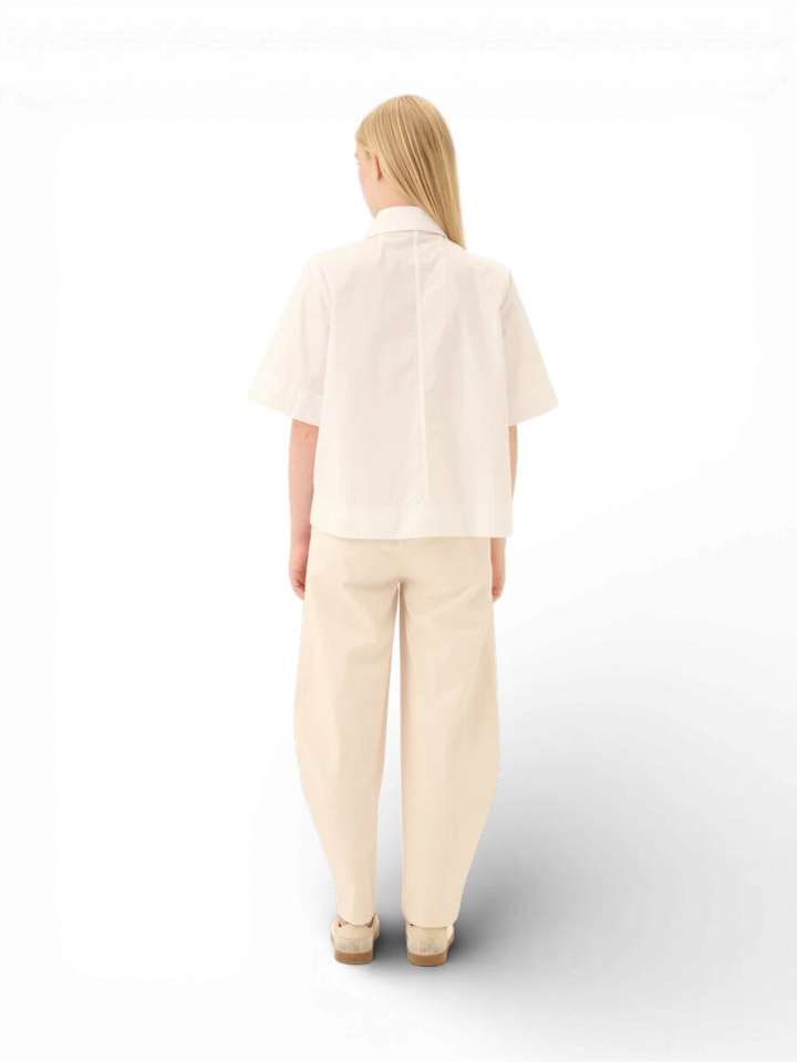 Witte blouse met korte mouw Seren Rue De Tokyo 