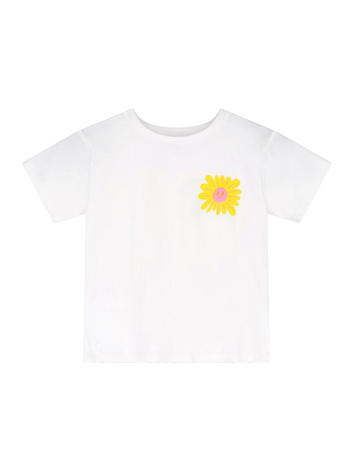 White t-shirt Indy Blue Bay 