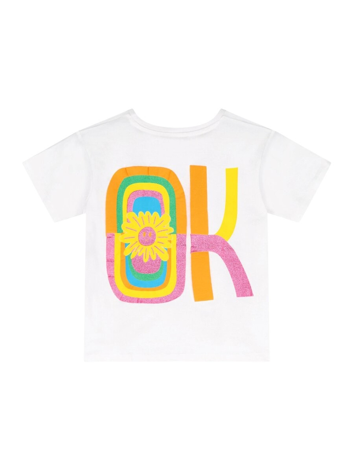 White t-shirt Indy Blue Bay 