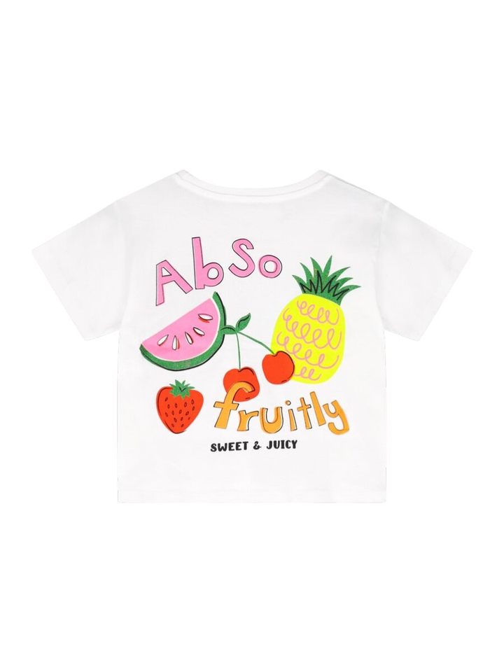 Witte t-shirt Ilse Blue Bay 