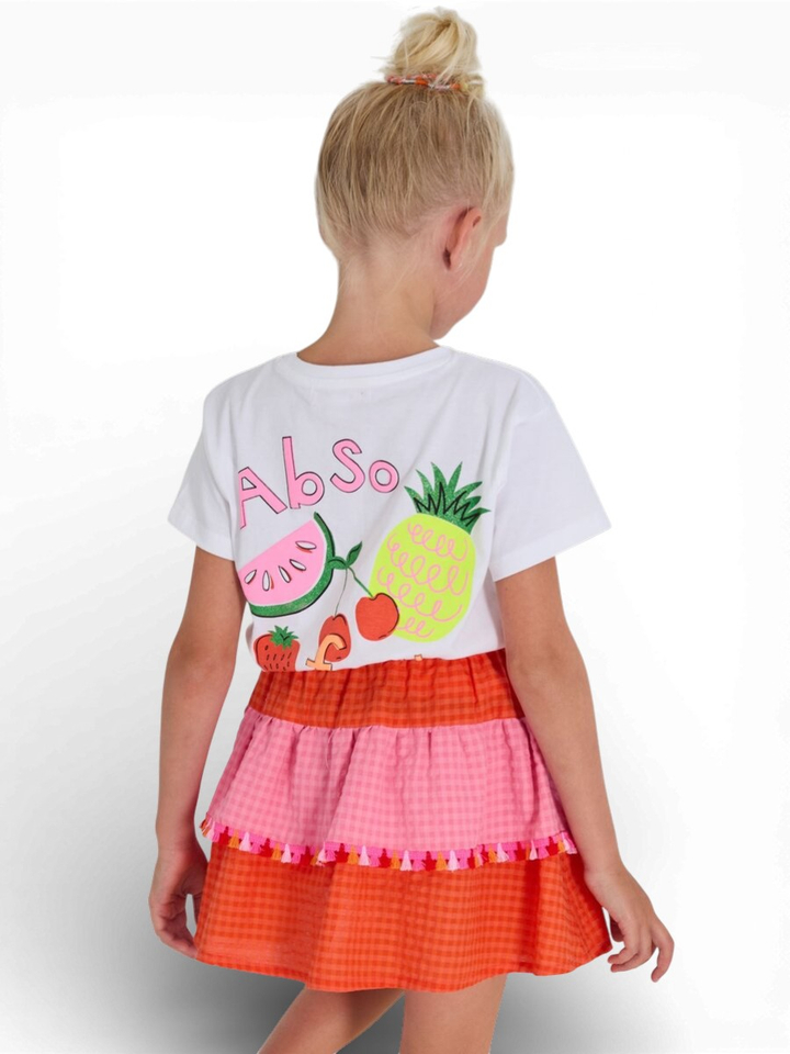 Witte t-shirt Ilse Blue Bay 