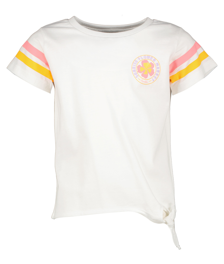 White t-shirt Ivonne Blue Bay