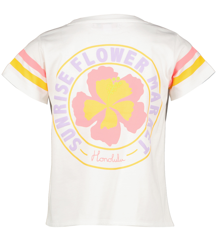 White t-shirt Ivonne Blue Bay