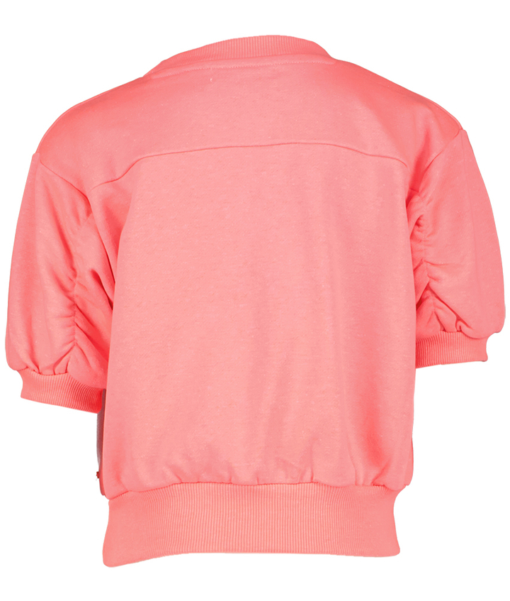 Neon corail sweater Andrea Blue Bay 