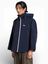 Donkerblauwe oversized regenjas Lourmel Flotte 