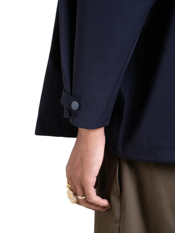 Donkerblauwe oversized regenjas Lourmel Flotte
