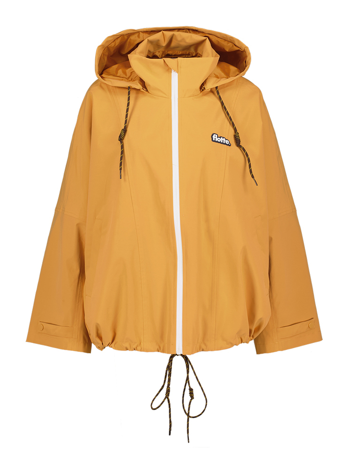 Oranje oversized regenjas Lourmel Flotte