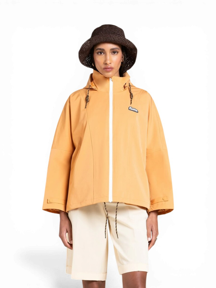 Oranje oversized regenjas Lourmel Flotte