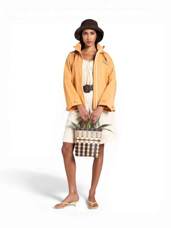 Oranje oversized regenjas Lourmel Flotte
