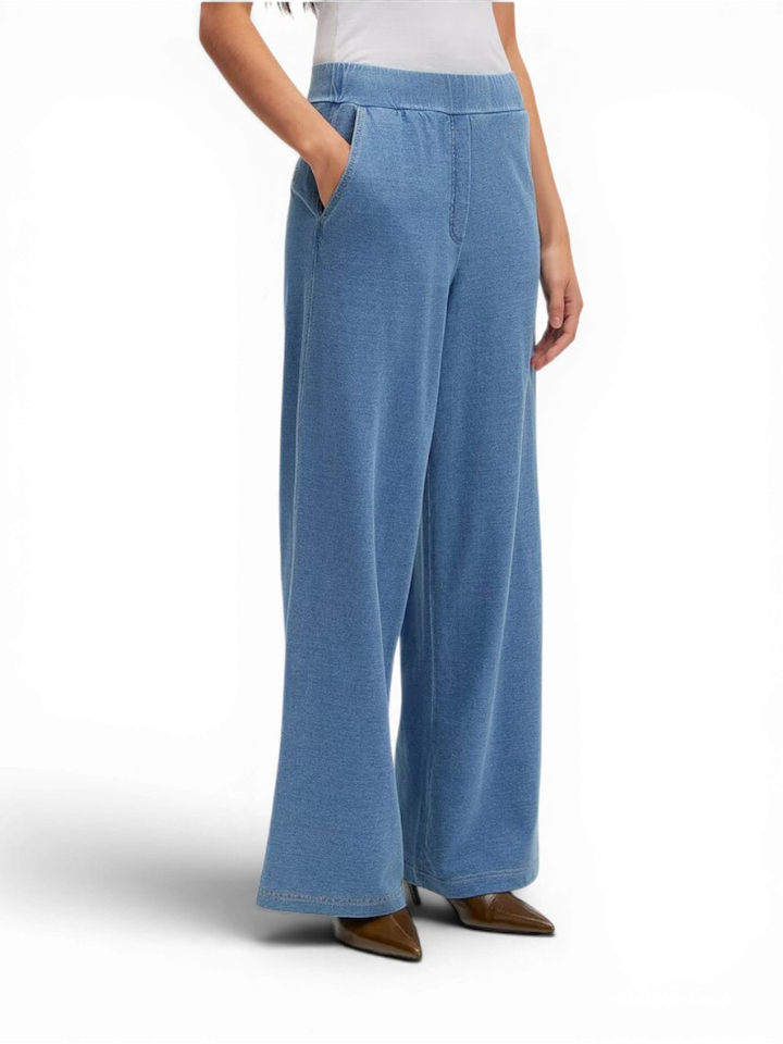 Blauwe wijde jeans Tarah Edited 