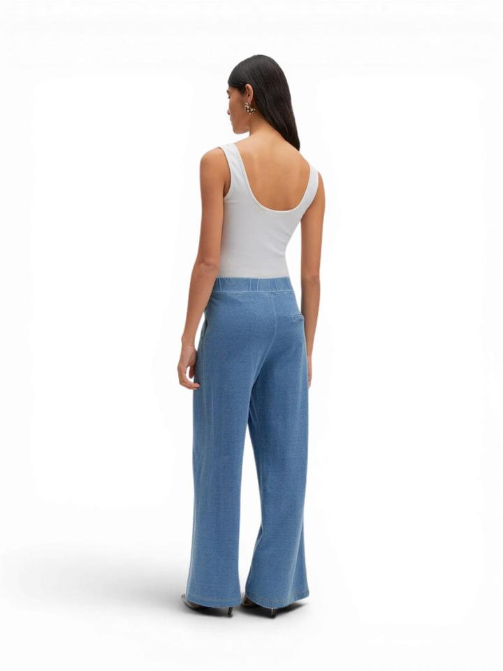 Blauwe wijde jeans Tarah Edited 