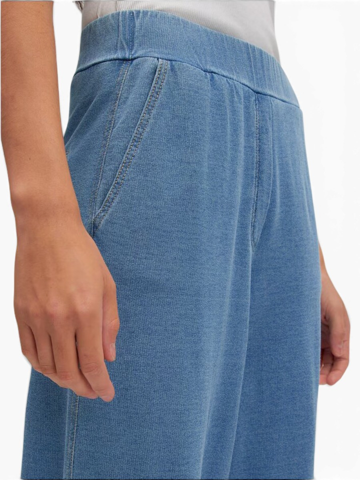 Blauwe wijde jeans Tarah Edited 