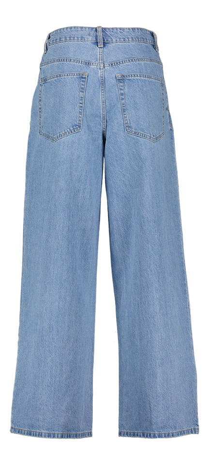 Lichtblauwe straight jeans Alani Edited 