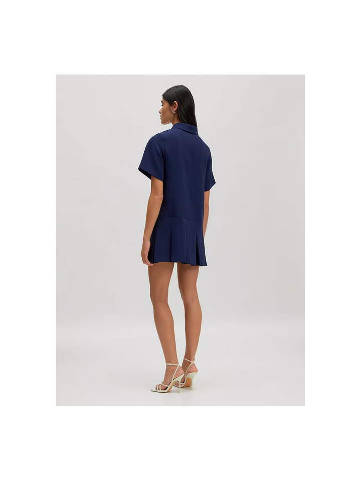 Donkerblauw casual kleed Aylin Edited 