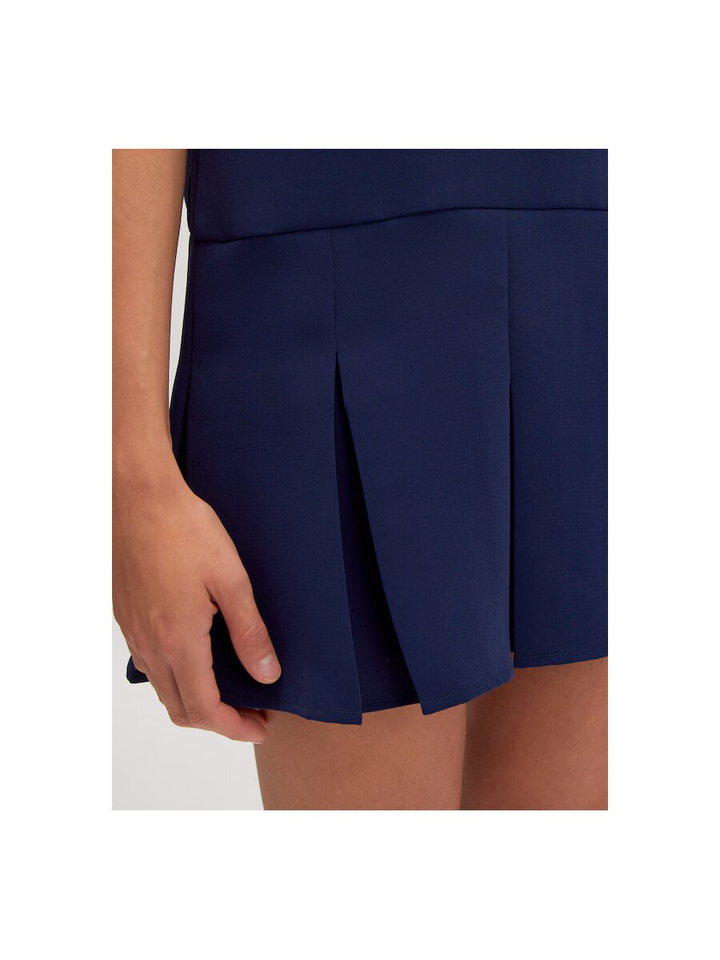 Donkerblauw casual kleed Aylin Edited 