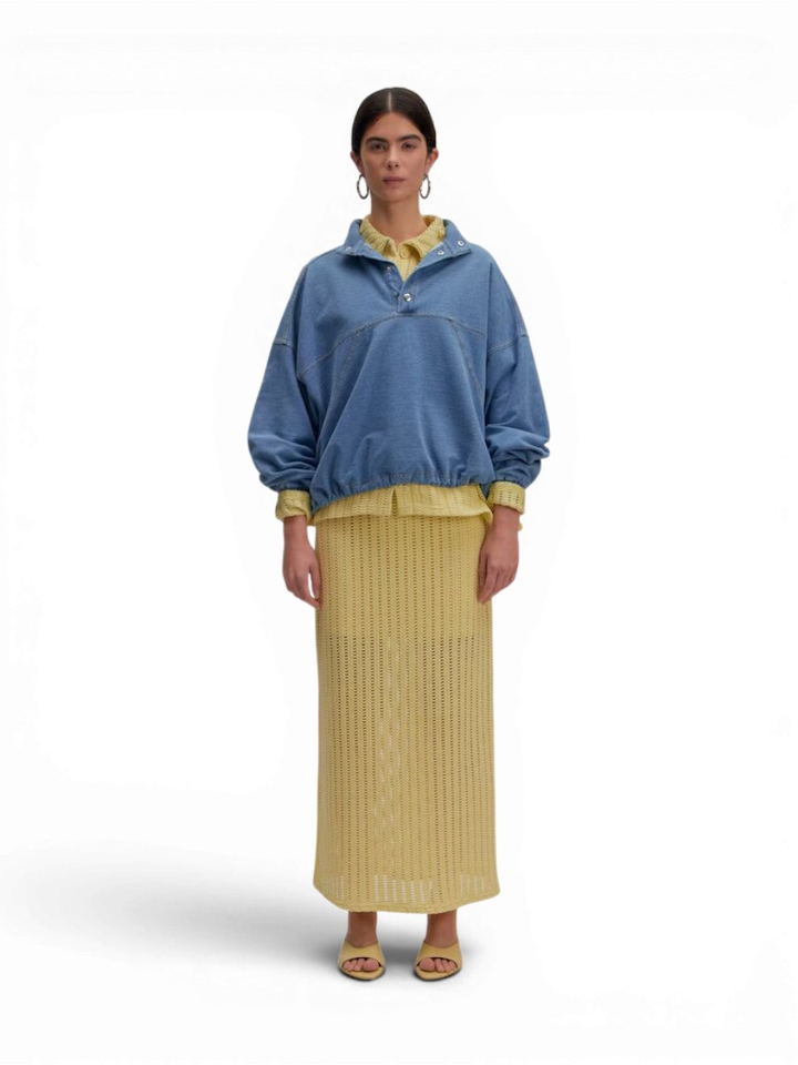 Gele lange rok Suki Edited