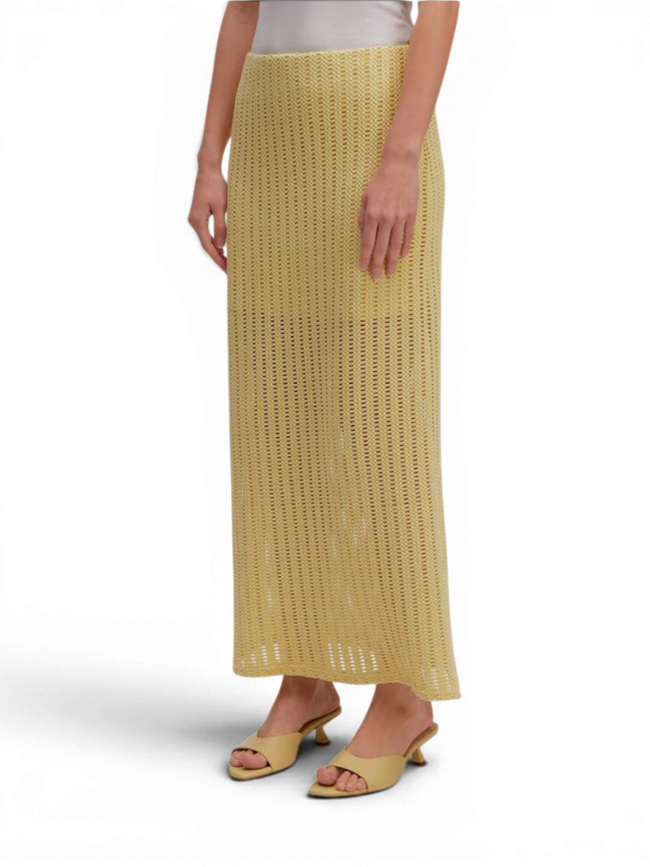 Gele lange rok Suki Edited