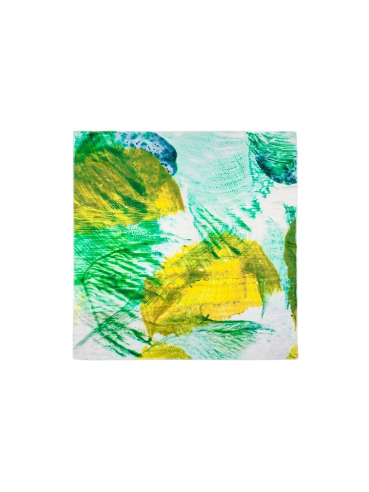 Multi-color sjaal Talking Walls
