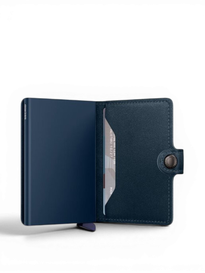 Navy miniwallet Secrid