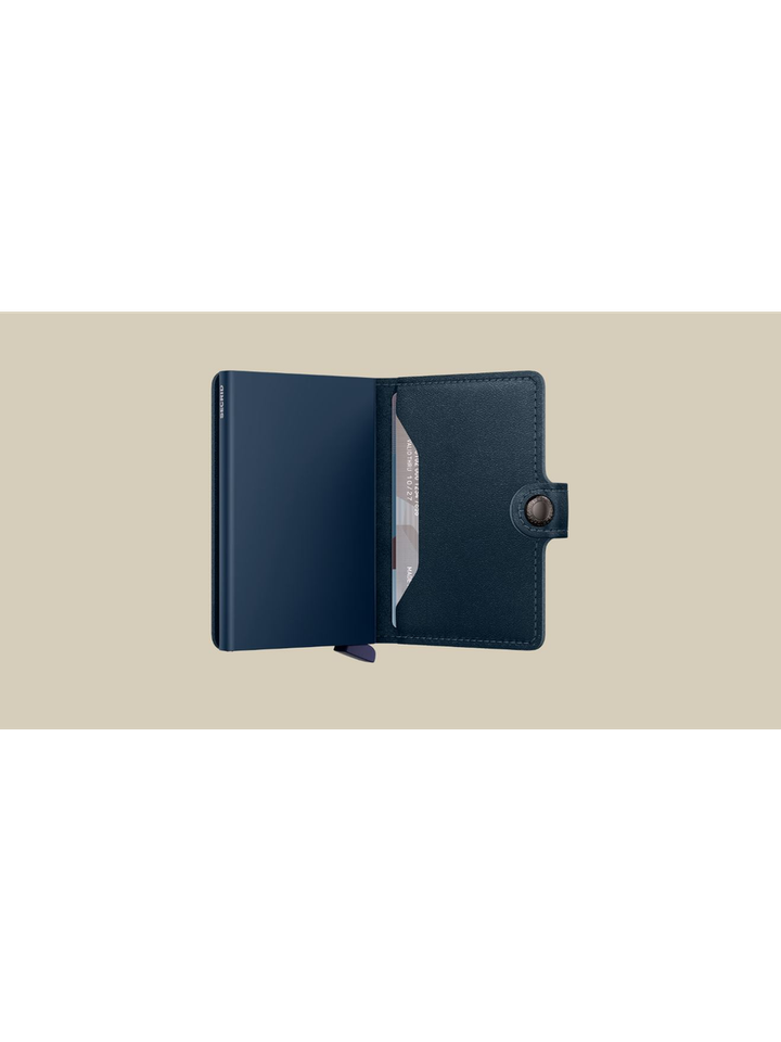 Navy miniwallet Secrid