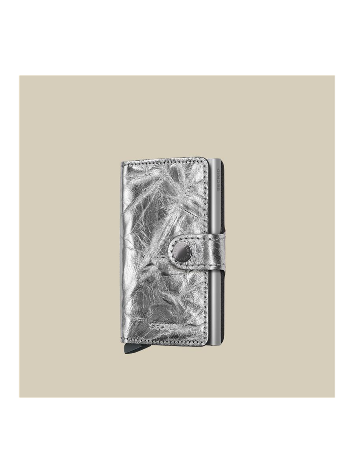 Zilver miniwallet crunch Secrid