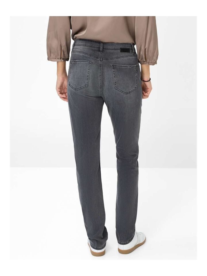 Donkergrijze regular fit jeans stlye Mary Brax