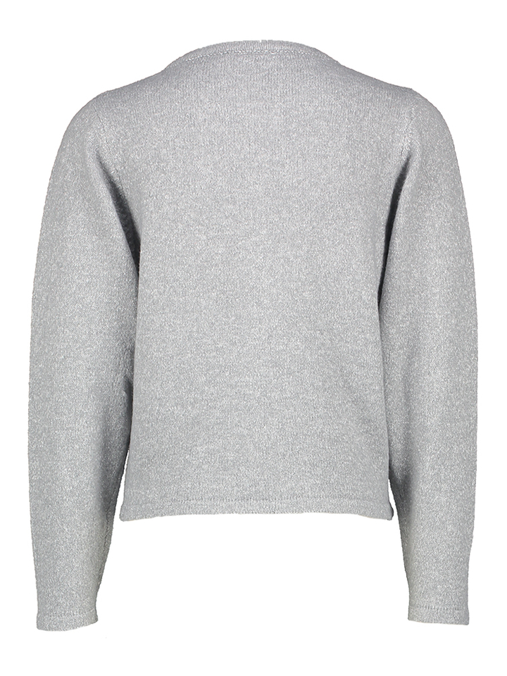 Lichtgrijze gilet met knopen Name It